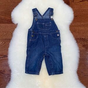 Arizona denim baby overalls. 6-9. EUC.